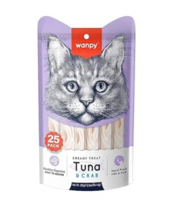 Wanpy Ton Balıklı ve Yengeçli Krema Kedi Ödülü 25x14gr