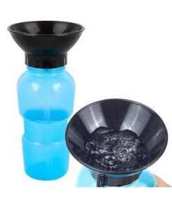 Yeni Model Havalı Köpek Seyahat Suluğu YEŞİL 500ml