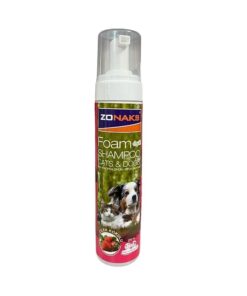 Zonaks Çilek Kokulu Kedi ve Köpek Köpük Şampuanı 250 ML