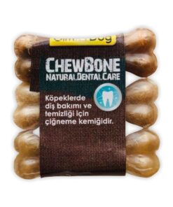 GimDog Mordimi Naturel Press Kemik 3,5” 8.9cm 3lü