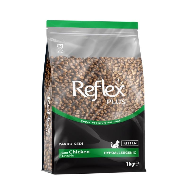 Reflex Plus Tavuklu Yavru Kedi Maması 1Kg Paket
